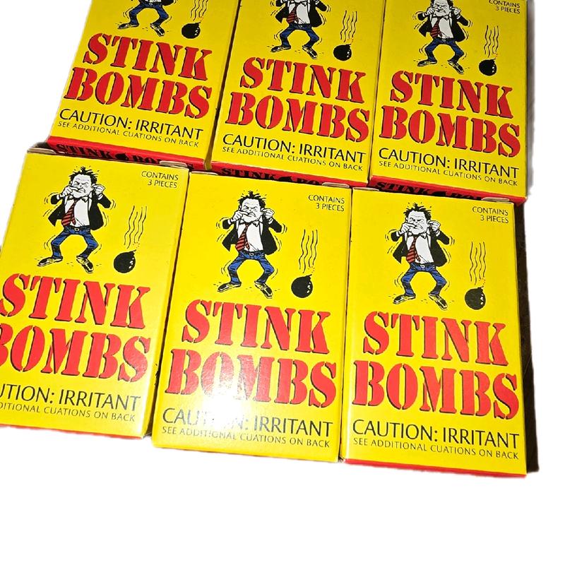 Stink Bombs - Rotten Fart Smell - Novelty Toy for Gag Joke Prank - Perfect for a Funny Prank