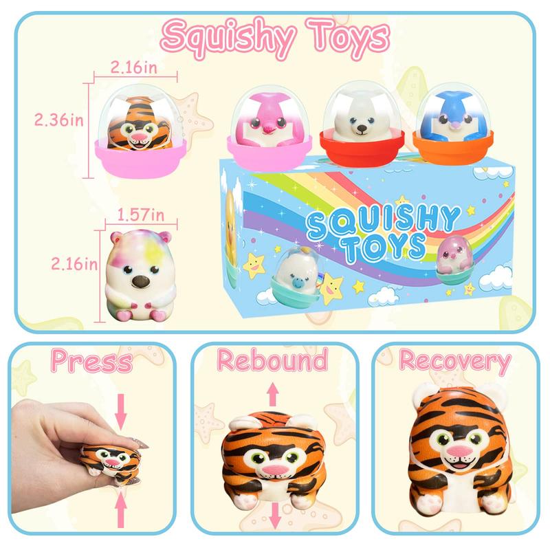 20 Pack Party Favors for Kids Filled with Squishy Toys squish balls pop it fidgetstoys birthday gift Transformable Fidget pop blocks