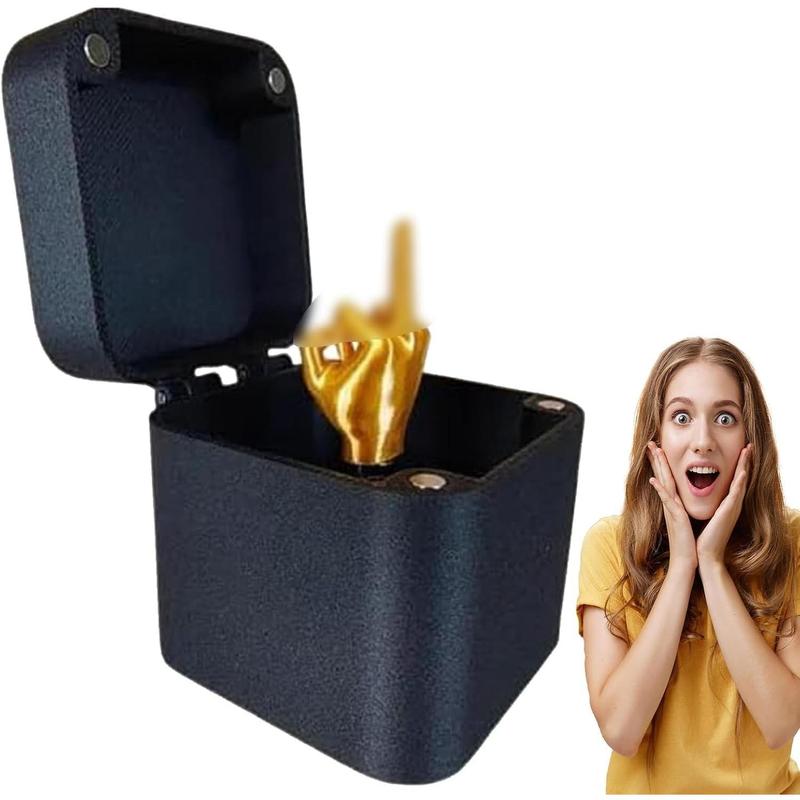 Finger in a Box, Surprise Gift Finger Box.Finger Surprise Gift Box,Spoof Hand Prank Pop up Gift with Box for Adults