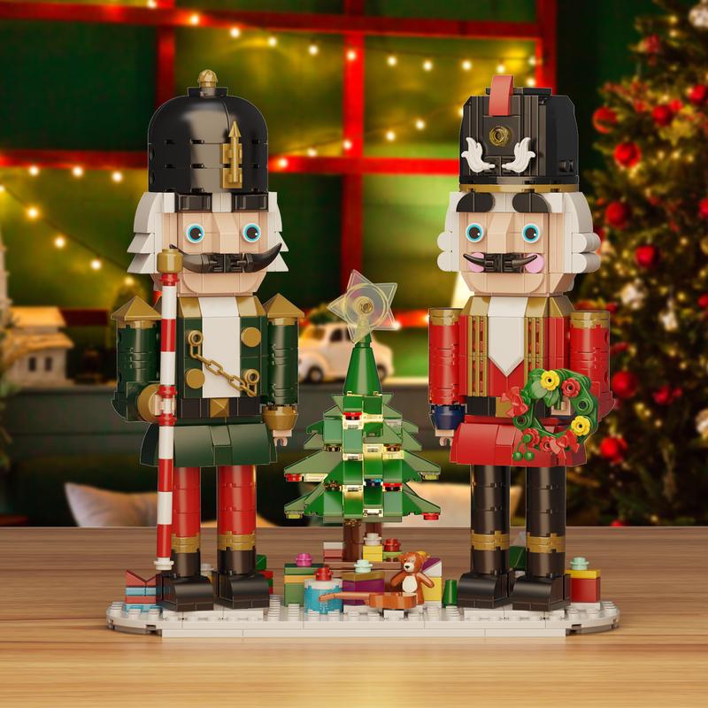 2024 Newest Christmas Nutcracker Building Blocks Set, Perfect Halloween Toys and Gifts for Fans and Kids (690 pcs)