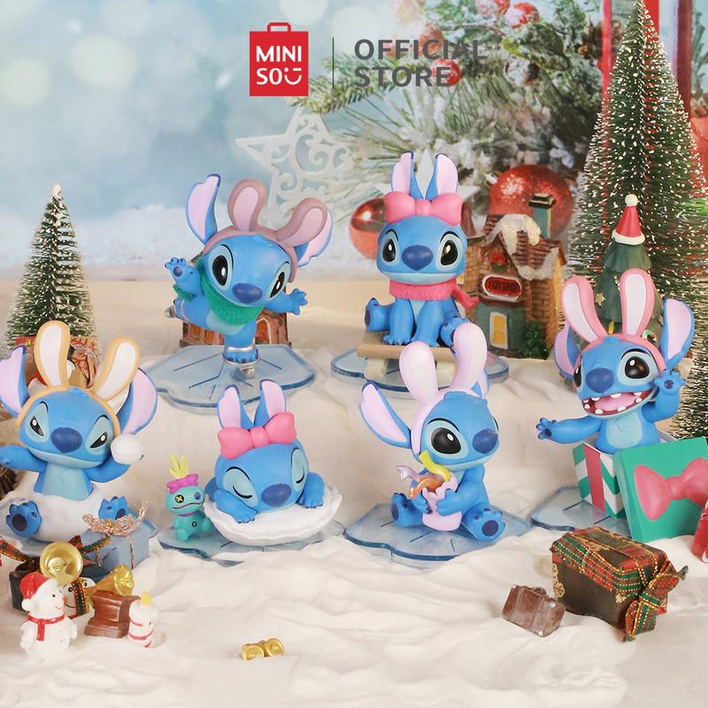 MINISO Lilo & Stitch Collection Bunny Winter Story Series FULL CASE Blind Box blind boxes