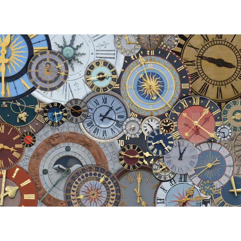 Huadada jigsaw puzzle  1000 pieces“Colorful Tower clock