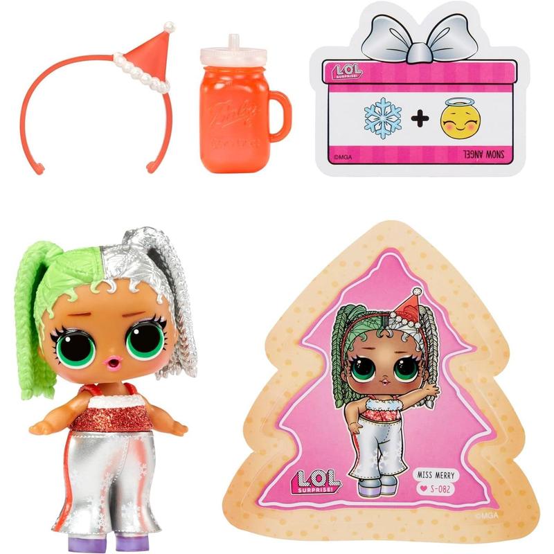 Game Party LOL Surprise Mystery Toys for Girls - Bundle with Mini Holiday LOL Surprise Mystery Doll with Accessories Plus Sticker Activity Book, More | LOL Surprise Blind Ball