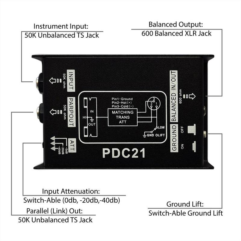 Direct Injection Audio Box - 2.36