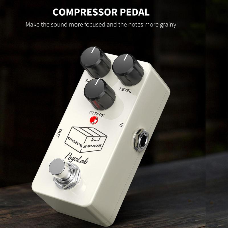 Compressor Guitar Effect Pedal, Mini Compressor Pedal, Guitar Pedal Compressor, Music Accessories for Guitar, Guitar Effects, Stocking Fillers Gift, Christmas Gift