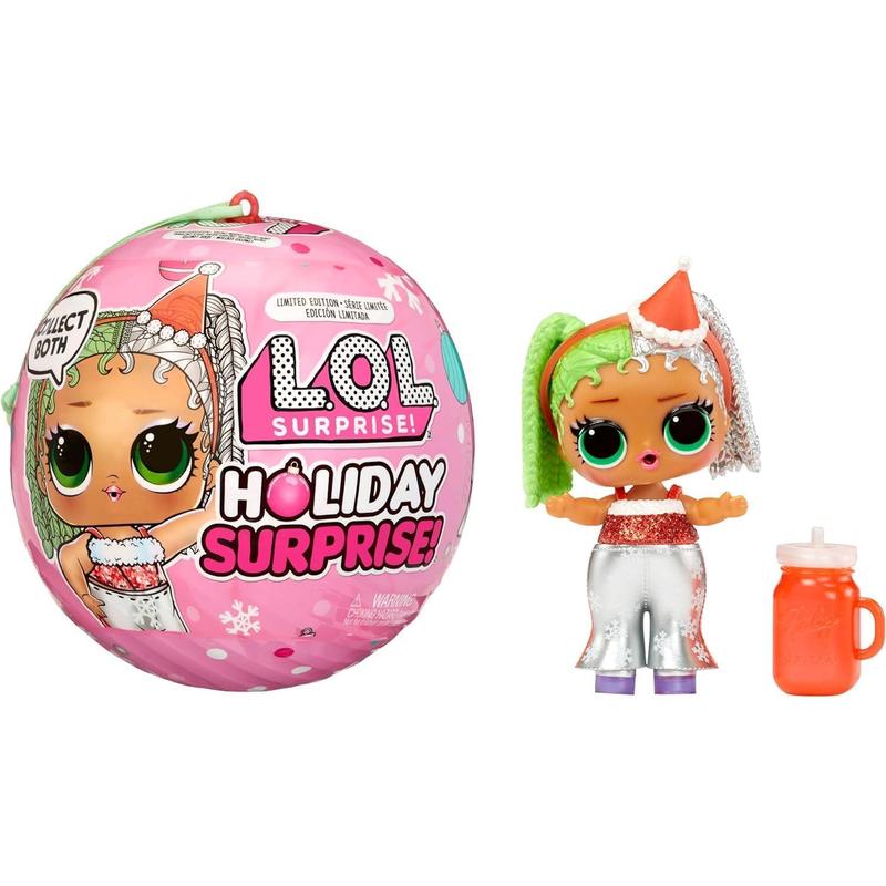 Game Party LOL Surprise Mystery Toys for Girls - Bundle with Mini Holiday LOL Surprise Mystery Doll with Accessories Plus Sticker Activity Book, More | LOL Surprise Blind Ball