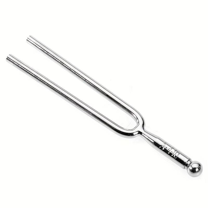 Standard A 440 Hz Tuning Fork, 1 Count Stainless Steel Musical Instrument Accessories, Violin Viola Cello A Tone Tuner, Music Accessories for Gift