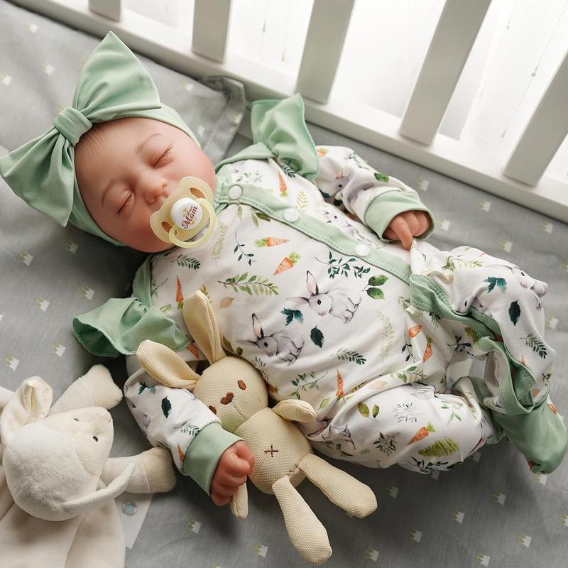 BABESIDE Reborn Baby Dolls - 20 inch Cute Soft Vinyl Realistic Baby Doll Real Life Baby Dolls with Complete Accessories Perfect for Cuddling, Playtime, and Gift Giving