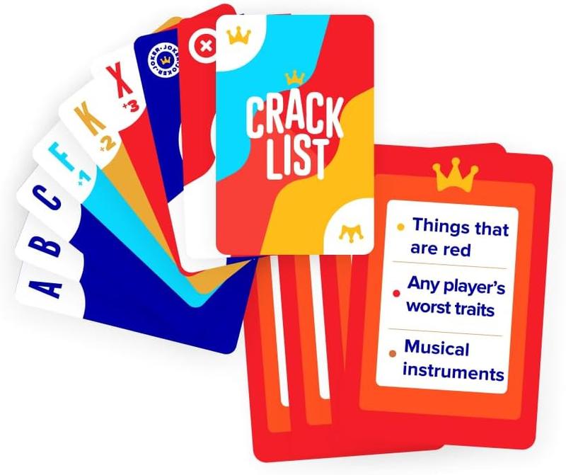 SAVANA Crack List - The Crack-You-Up Categories Card Game | 2+ Players | Game for Kids, Teens and Adults | Family Board Games | Best Family Card Game