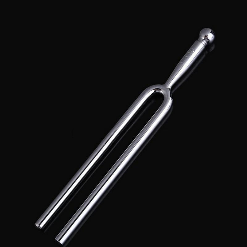 Standard A 440 Hz Tuning Fork, 1 Count Stainless Steel Musical Instrument Accessories, Violin Viola Cello A Tone Tuner, Music Accessories for Gift