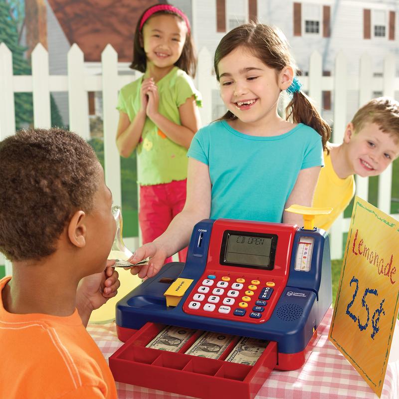 Learning Resources Cash Register,  Ages 3+