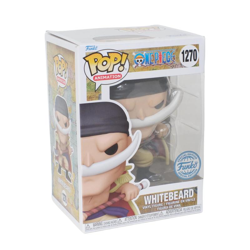 Funko Pop!combination,One Piece +General Franky #1776+Buggy The Genius Jester #1778+Whitebeard  #1270