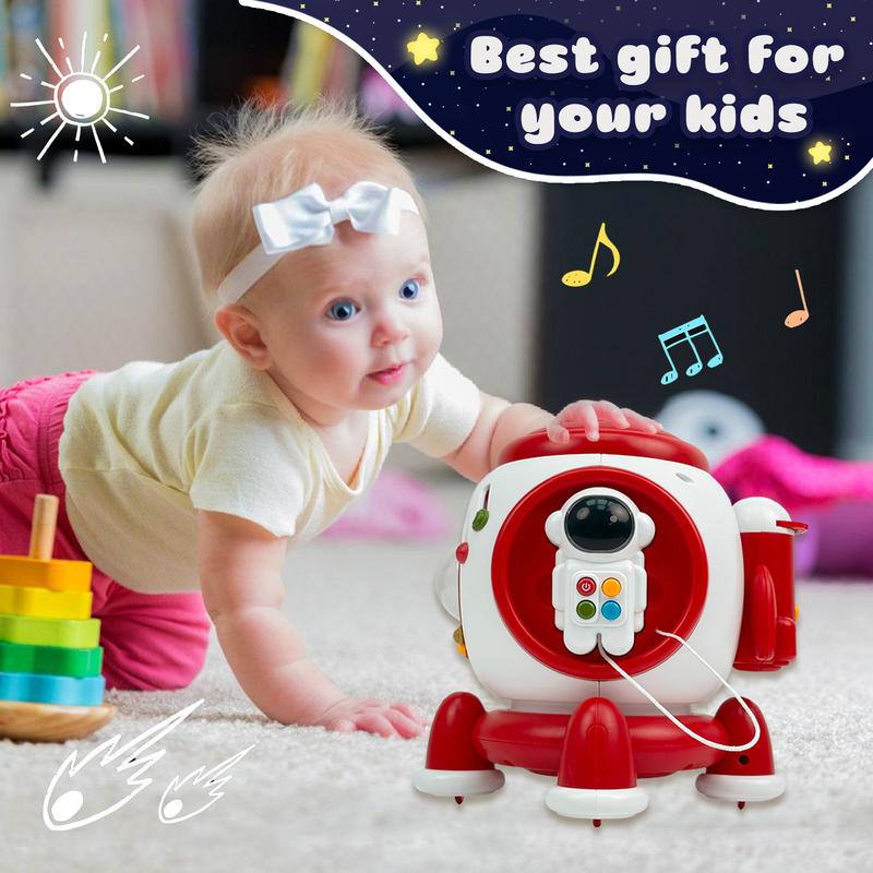 Baby Musical Rocket Piano 5 in 1 Star Projector, Baby Sound toys, for 6 - 18 Months