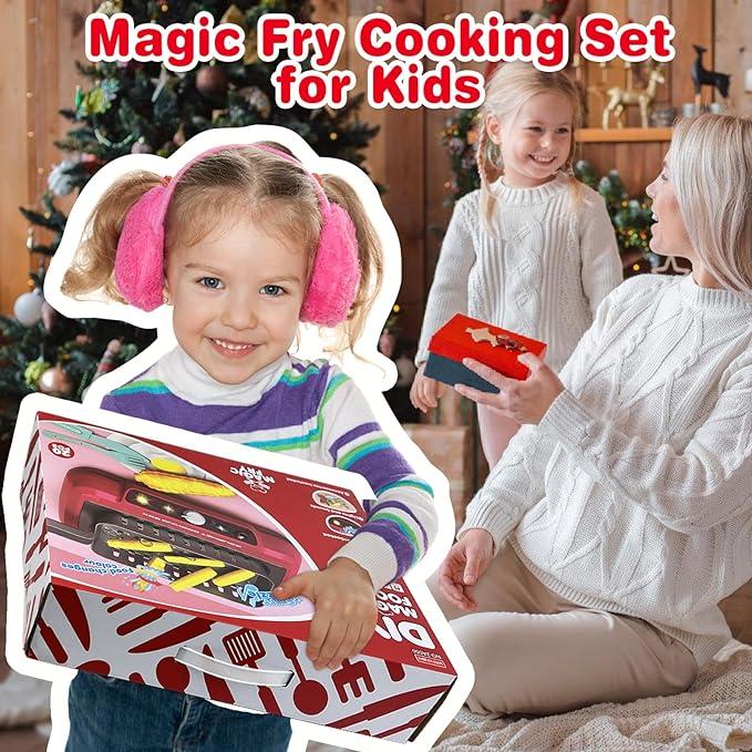 Gourmet Cooking Box Color Changing Pretend play kitchen Cooking Toys for boys and girls gift play kitchen toddlers