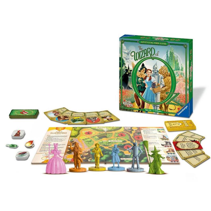 The Wizard of Oz Adventure Family Board Game 6 Chapters Miniatures Song