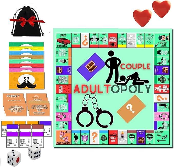 Board Games, Couple Game Card Board Game, Couple Games Card Board Game Props, Couple Board Game, Date Night Couple Games,The Perfect Valentine's Day Gift.