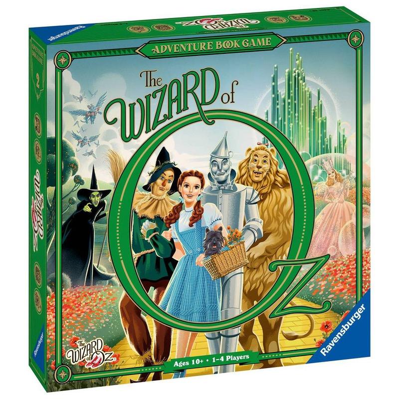 The Wizard of Oz Adventure Family Board Game 6 Chapters Miniatures Song