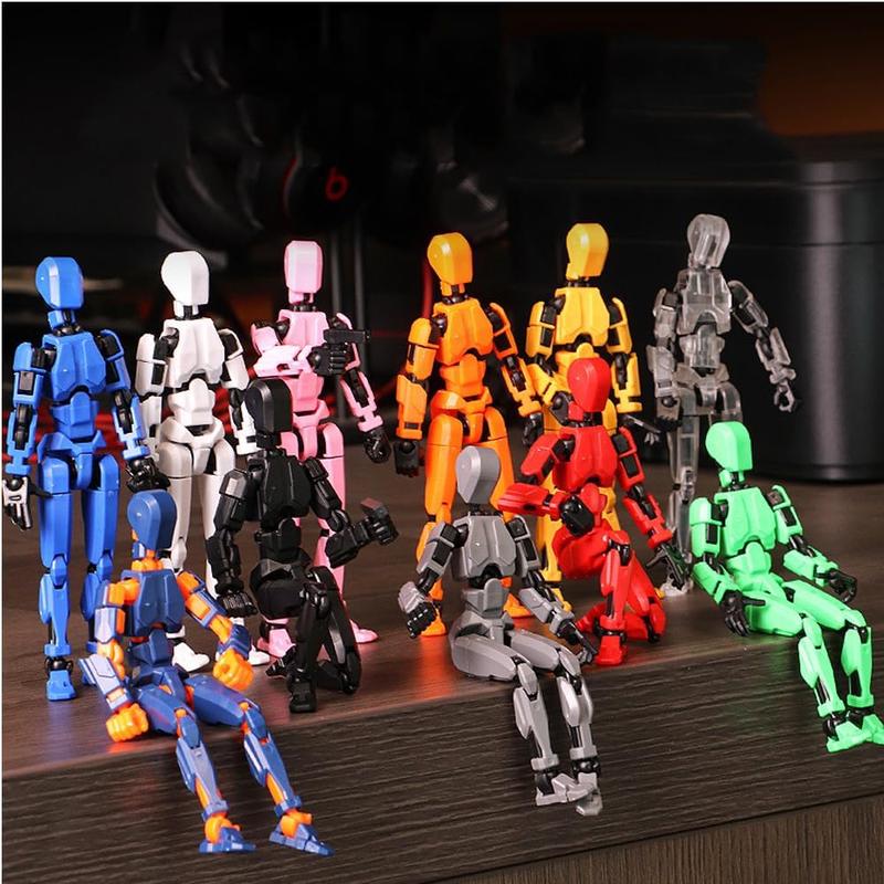 13 Action FigureMulti-Articular Robot Dummy Action Figures, Creative Gifts for Action Figures for Game Lovers