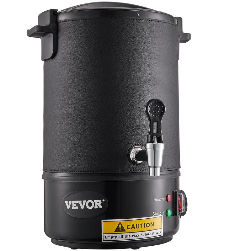 VEVOR Wax Melter for Candle Making, 6.5 Liter Large Electric Wax Melting Pot Easy Pour Spout, 9-level Temperature Control, Easy Clean for Candle Soap Cream Beauty Bulk Production Business or Home