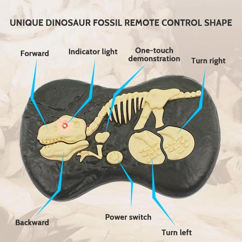 Remote Control Velociraptor Dinosaur Toy Best Birthday Holiday Gift dinosaur  gift animal