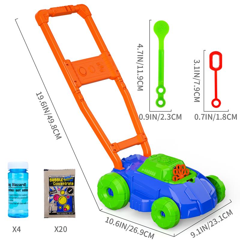 Bubble Lawn Mower, Outdoor Bubble Machine ,Bubble Maker Bubble Game