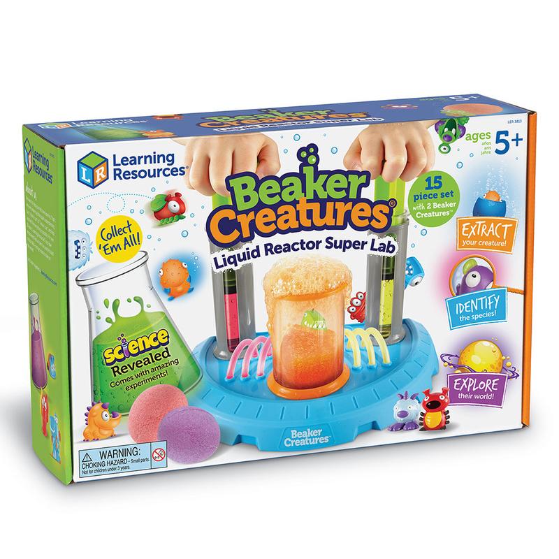 Learning Resources Beaker Creatures Liquid Reactor Super Lab, Ages 5+