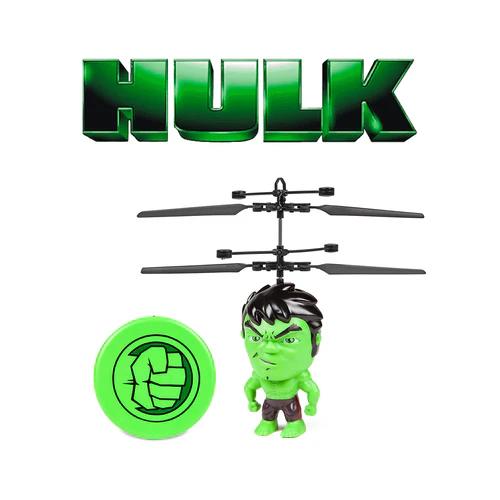 Marvel Big Head Remote Control Flying Helicopter Figures