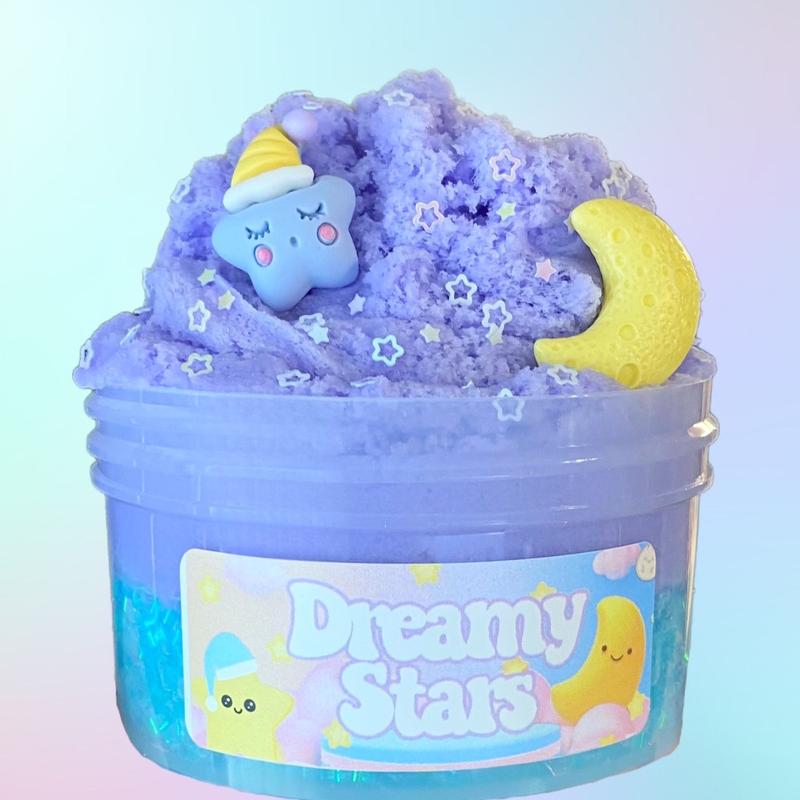 Dreamy stars slime, bingsu bead and cloud