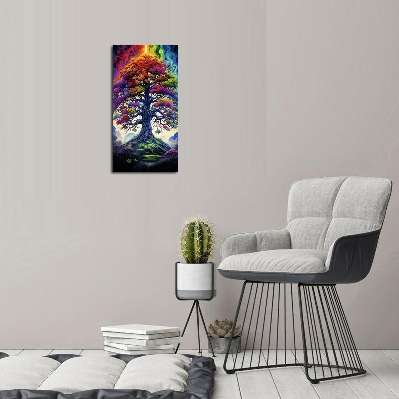 5D Tree Of Life Pattern Diamond Painting, DIY Decor Painting for Bedroom Living Room Office