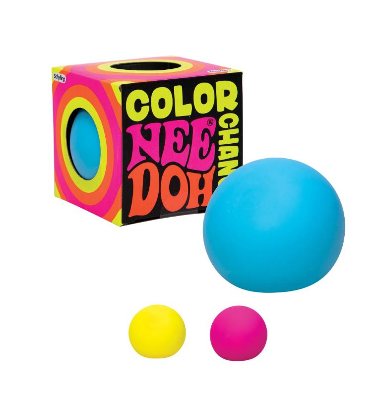 NeeDoh Color Change, Novelty Fidget Toy, Multiple Colors, Children Ages 3+