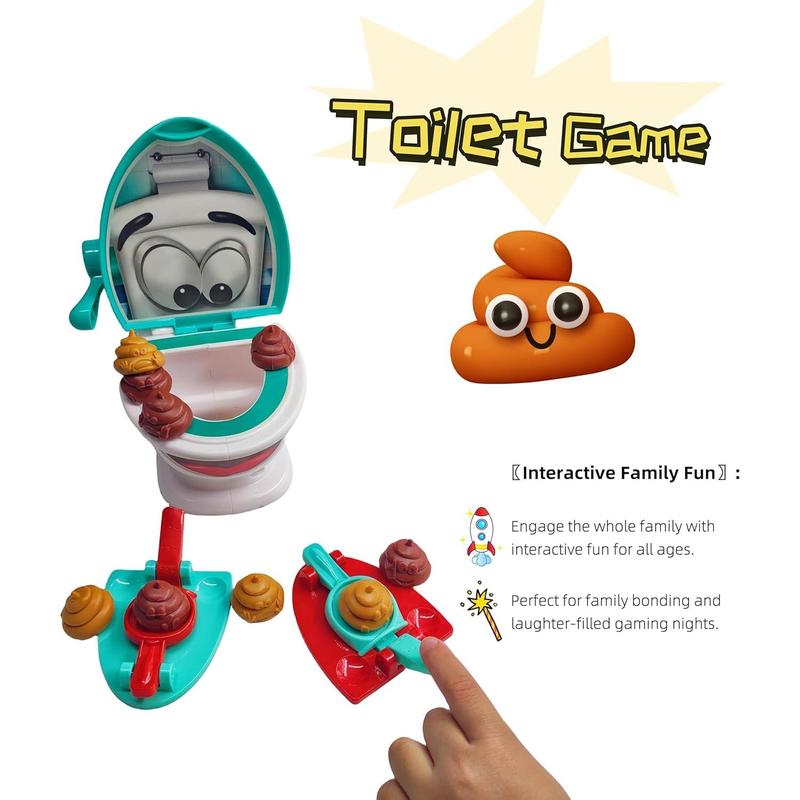 Poop Game,Floor Shooting Game for 4-12 Kids,Family Board Games