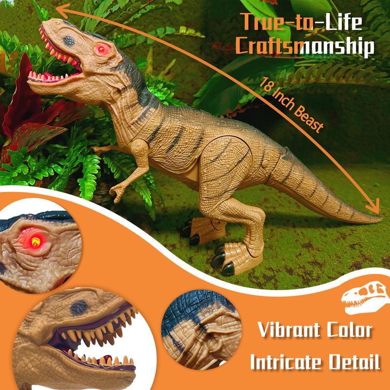 Remote Control Tyrannosaurus Interactive Animal Toy Ideal Birthday Present for kid