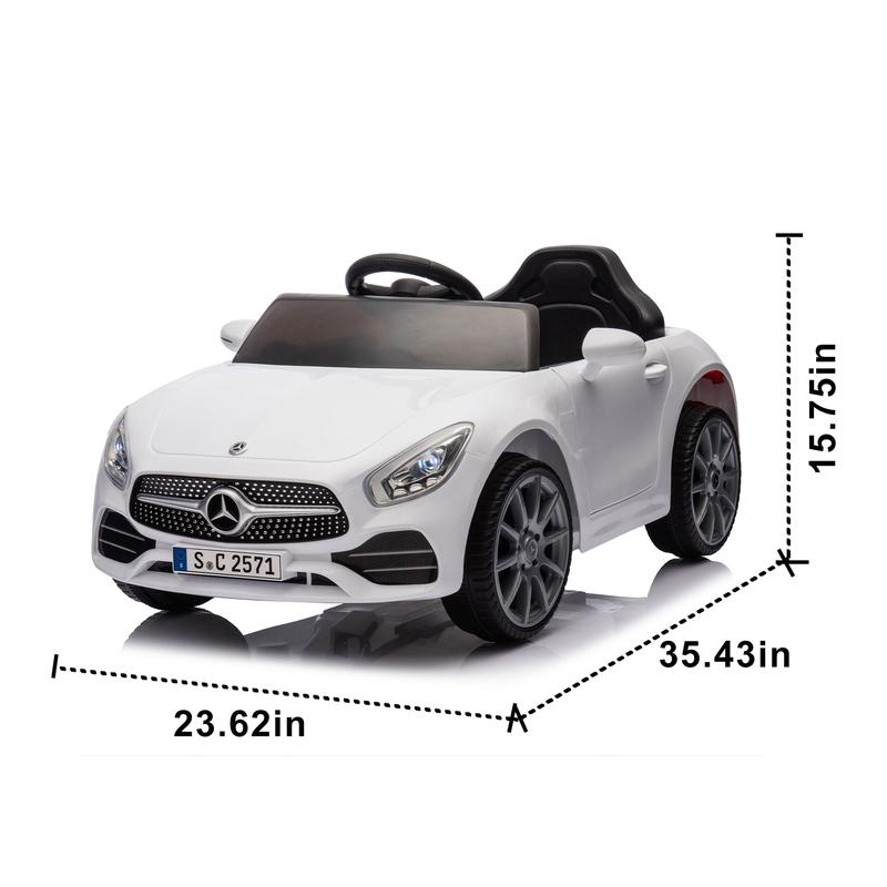 12V Mercedes-Benz CLS 350 Licensed Ride-On Car, Parent Remote, Bluetooth, USB, LED Lights, Four-Wheel Suspension, 2WD – For Kids Ages 2-4 ride-on toy clearance sale boy girl