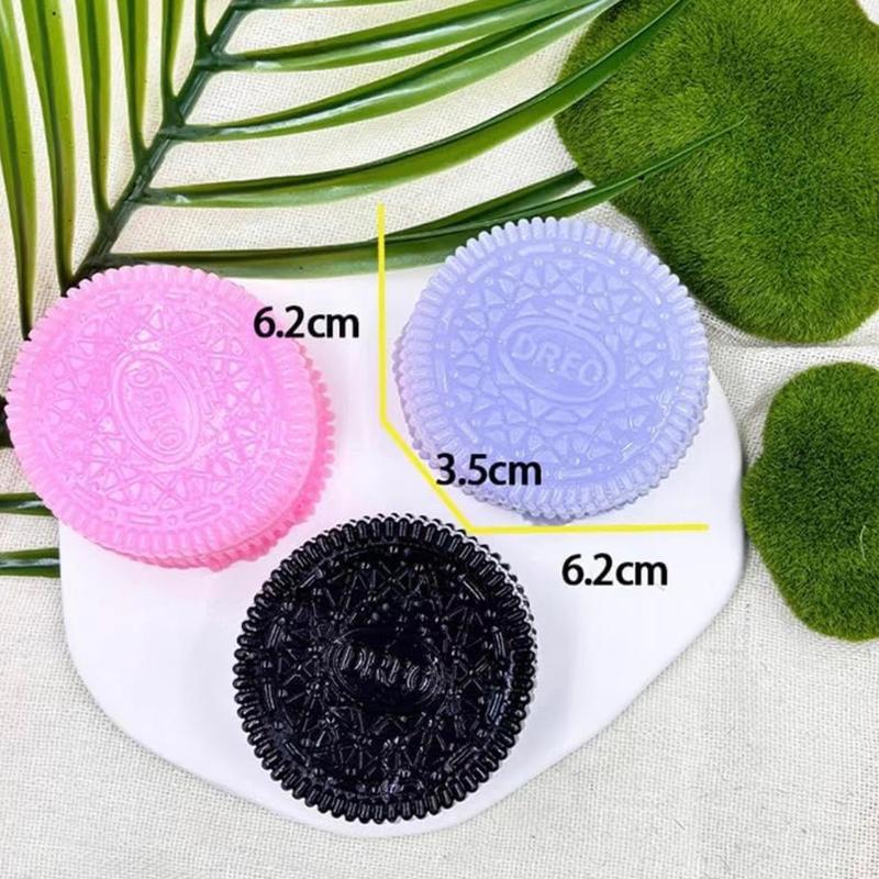 MOBECK Handmade Silicone Stress Relief Squishy Toy Taba Squishy Dessert Kawaii Squishies PVC New Fidget Toy Stress Relieving Fur Ball OPP Packaging Gifts| Kawaii