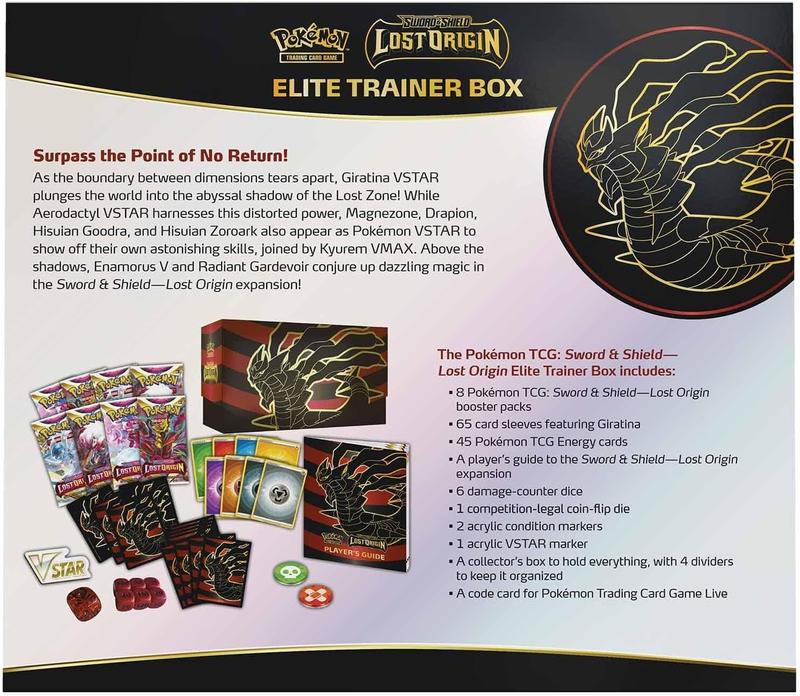 Pokemon TCG: Sword & Shield Lost Origin - Elite Trainer Box