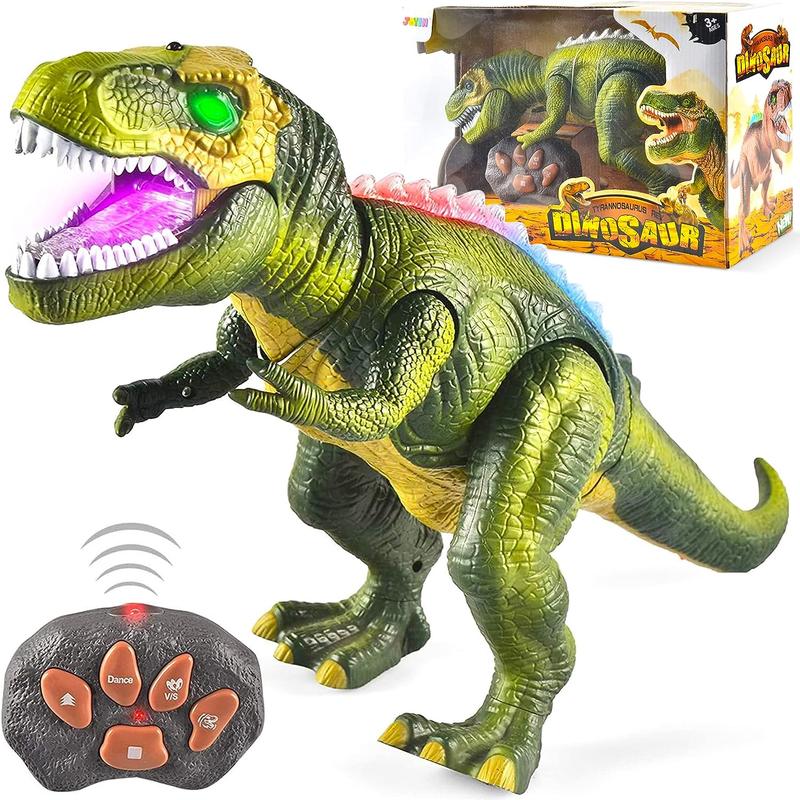 Christmas Gift Big T rex Dinosaur Toy with Light and Realistic Roaring Sound, Walking & Dancing Dinosaur Toy, Electronic Steam Toy, Birthday Gift Christmas New Year Gift