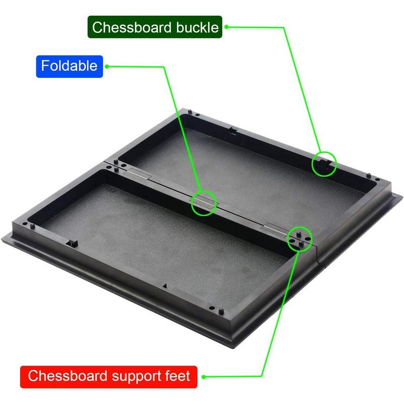 Magnetic Travel Chess Set with Folding Chess Board Educational Toys for Kids and Adults, 2 players