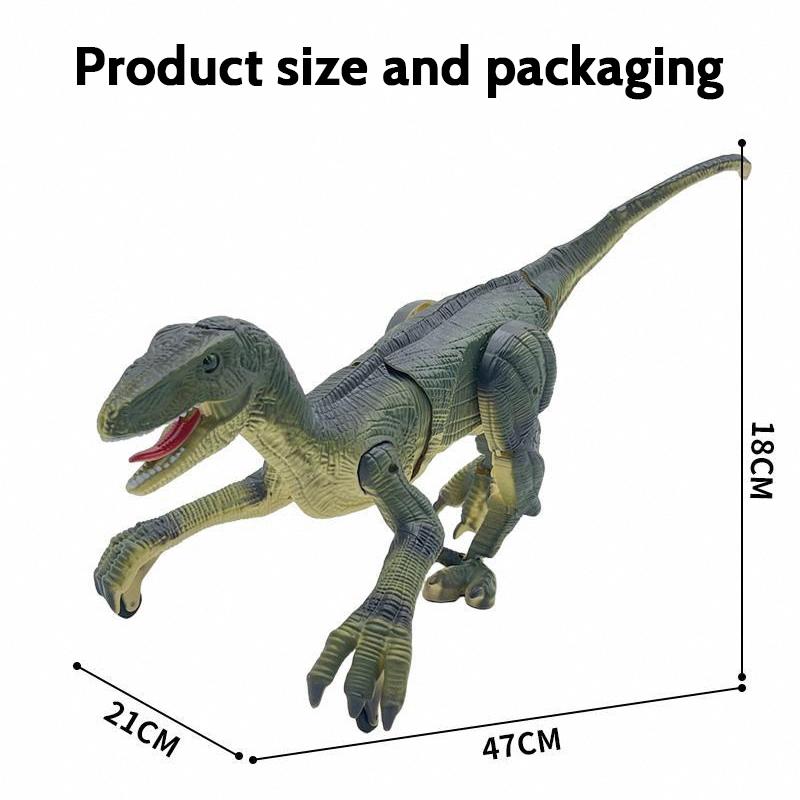 Remote Control Velociraptor Dinosaur Toy Best Birthday Holiday Gift dinosaur  gift animal