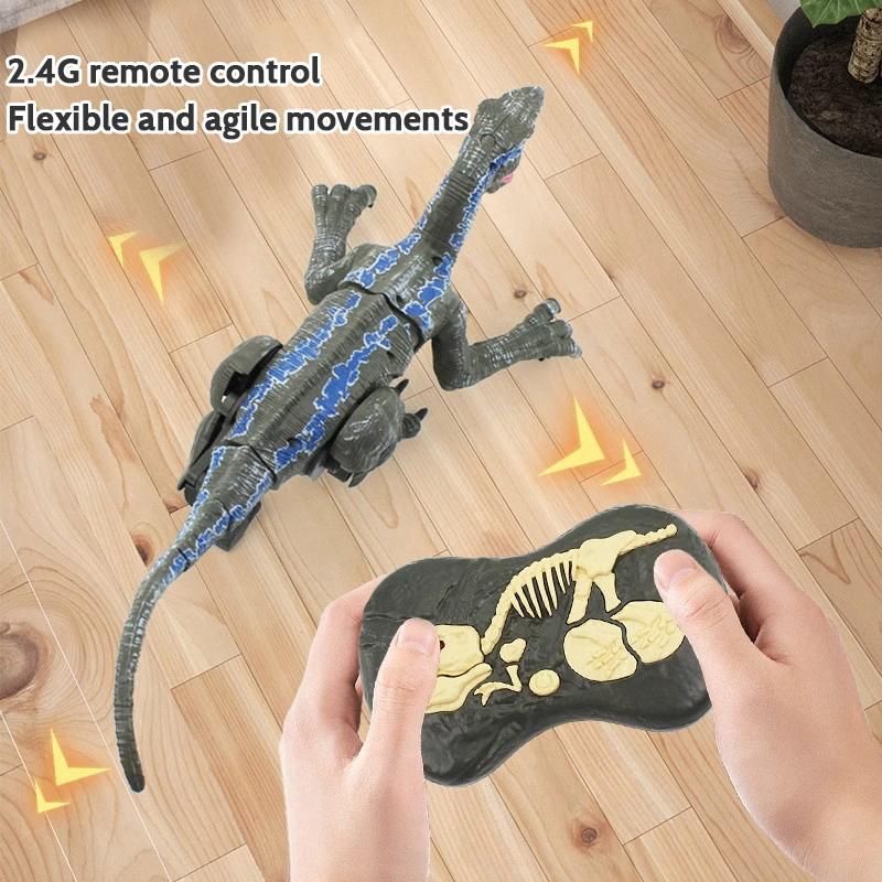 Remote Control Velociraptor Dinosaur Toy Best Birthday Holiday Gift dinosaur  gift animal