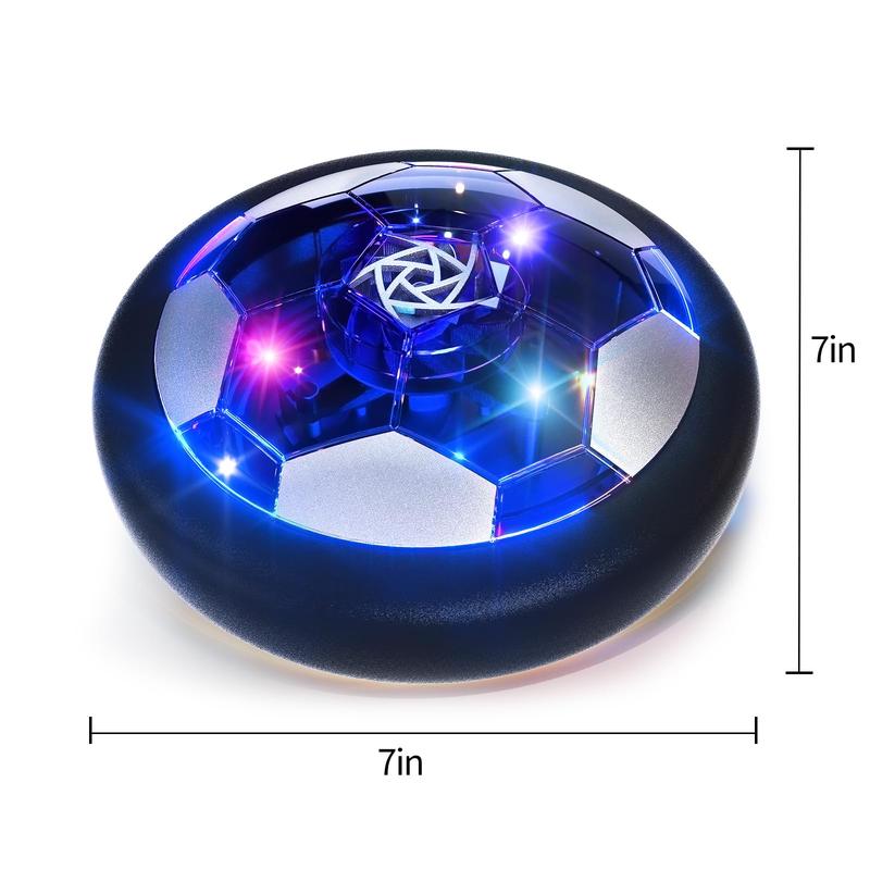 2 pack hover soccer ball, LED light soccer ball toys for, indoor outdoor games, Christmas birthday gifts for