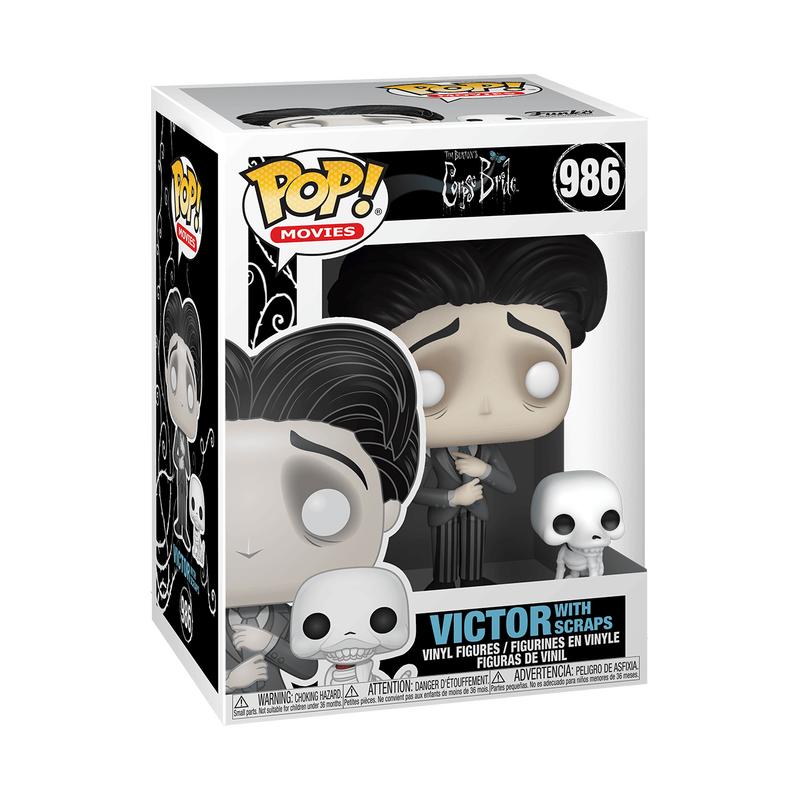 POP Movies: Corpse Bride - Victor w  Scraps POP & Buddy