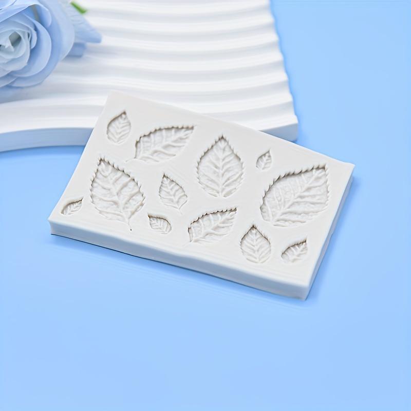 Leaf Shaped Silicone Mold, Multifunctional Leaf Shaped Silicone Mold, DIY Silicone Mold For Candle Soap Making