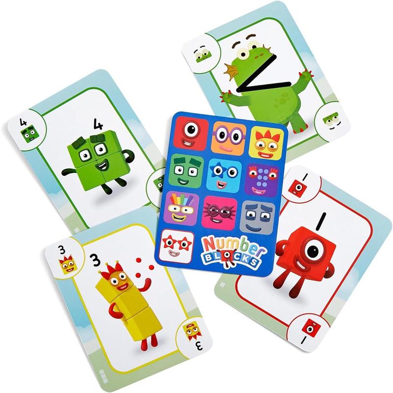 Hand2mind Numberblocks Playing Cards - Fun math card games for kids ages 3-5! Educational, themed deck for preschool learning and number skills.