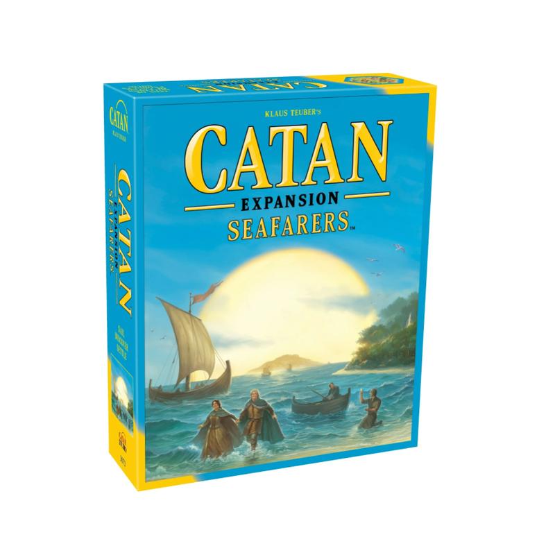 CATAN Seafarers Board Game EXPANSION - Explore, Settle, and Conquer New Isles! Strategy Game, Family Game for Kids and Adults, Ages 10+, 3-4 Players, 60 Minute Playtime, Made by CATAN Studio