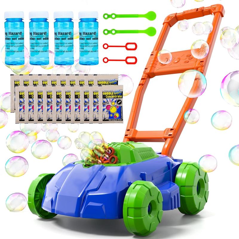 Bubble Lawn Mower, Outdoor Bubble Machine ,Bubble Maker Bubble Game