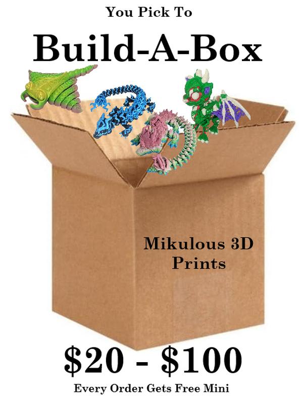 Build-A-Box - You Pick Articulating Figures or Statues - Free Mini w  Every Order Boxes from $20 - $100