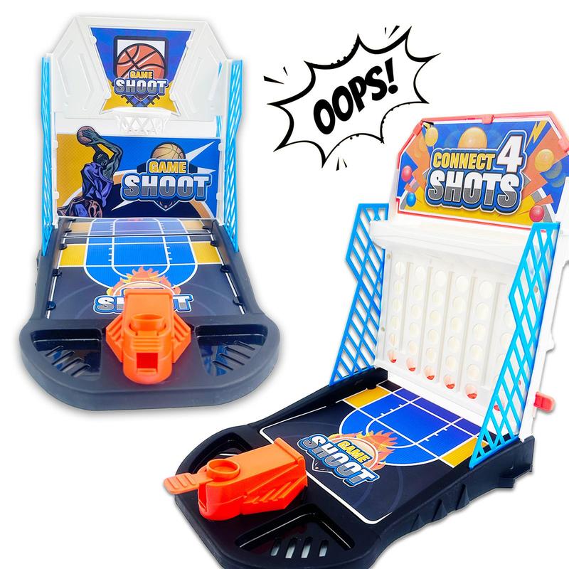 Talgic 6 in 1 Mini Basketball desk Game, strategy and fun, party and family game, best gifts for kids,friends