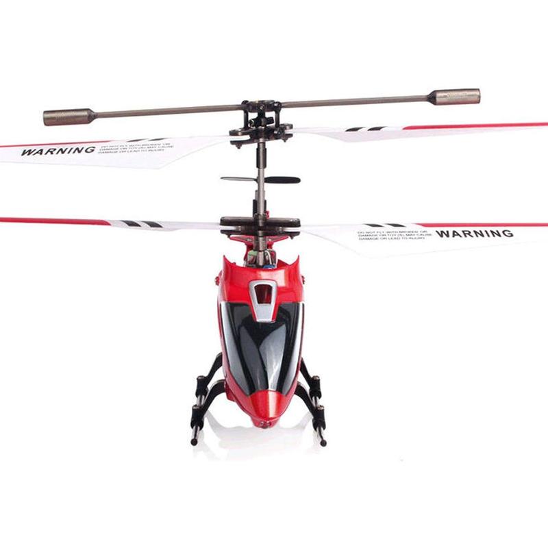 S107 S107G R C Helicopter with Gyro- Red