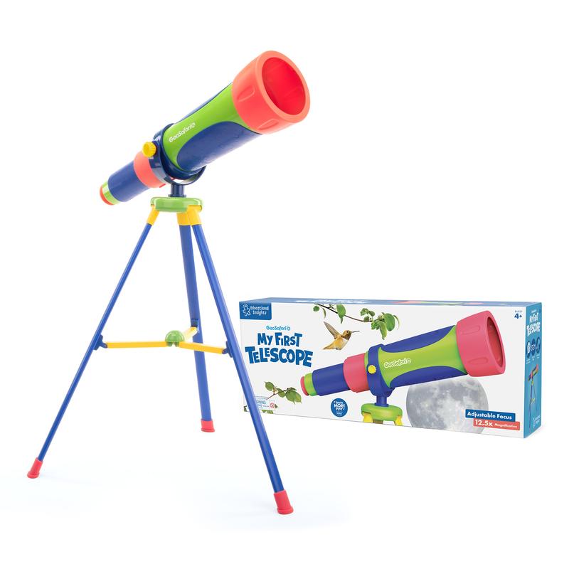 Educational Insights GeoSafari Jr. My First Telescope Toy, STEM Toy, Boys & Girls Ages 4+