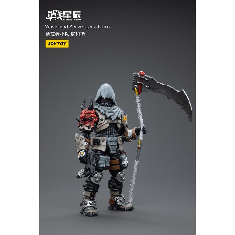 JOYTOY 1 18 Action Figures Warhammer 40K Wasteland Scavengers- Nikos Anime Game Figure Toys Military Model Set-BARWEER